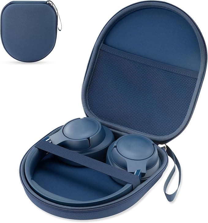 Case Compatible with JBL Tune 510BT 520BT 500 720 BT 770 NC 760 NC, Sony WH-CH520 WH-CH720N, Wireless Earbuds Noise Cancelling Earbuds, Portable Travel Earphone Case (Blue) - Image 1
