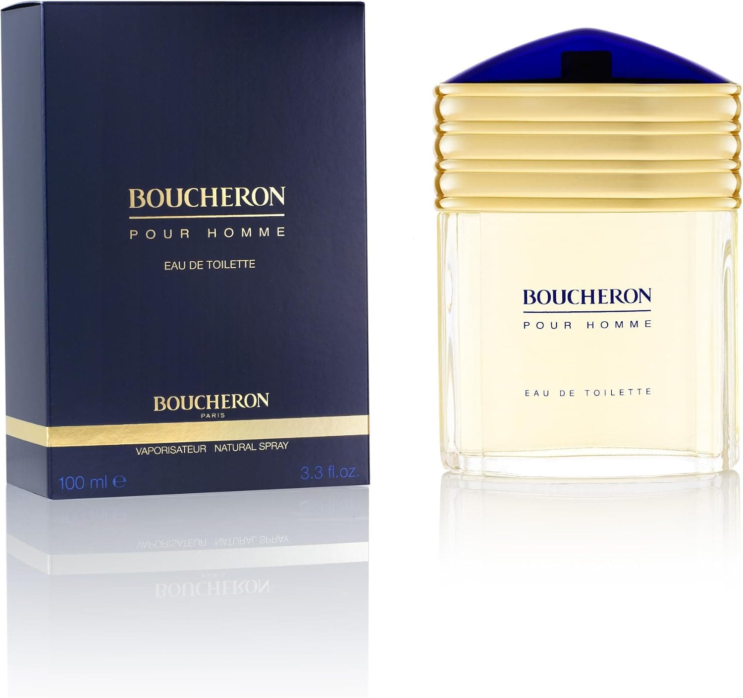 Boucheron Pour Homme Eau de Toilette Spray for Men 100 ml