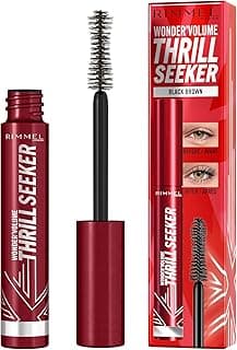 Rimmel - Wonder'Volume Thrill Seeker Mascara - Black Brown, Brown Black - Volume instantané & Longueur extrême - 8.0 milliliters 26.85 grams