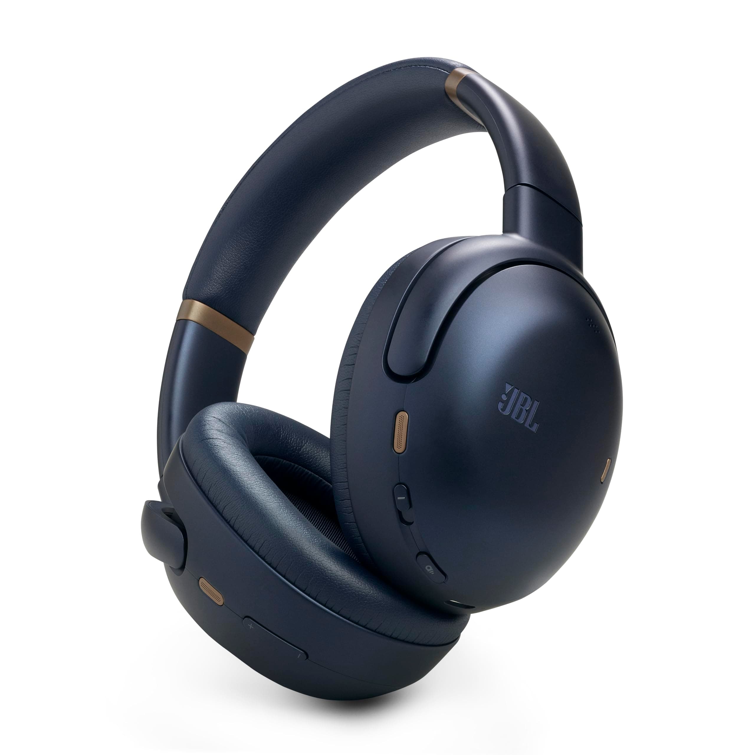 JBL Tour One M3, Casque Bluetooth sans Fil Supra-auriculaire, réduction adaptative du Bruit, 70 h d’autonomie, Confort Optimal, Son JBL Spatial 360, Suivi des mouvements, Compatible USB-C, Bleu - Image 1