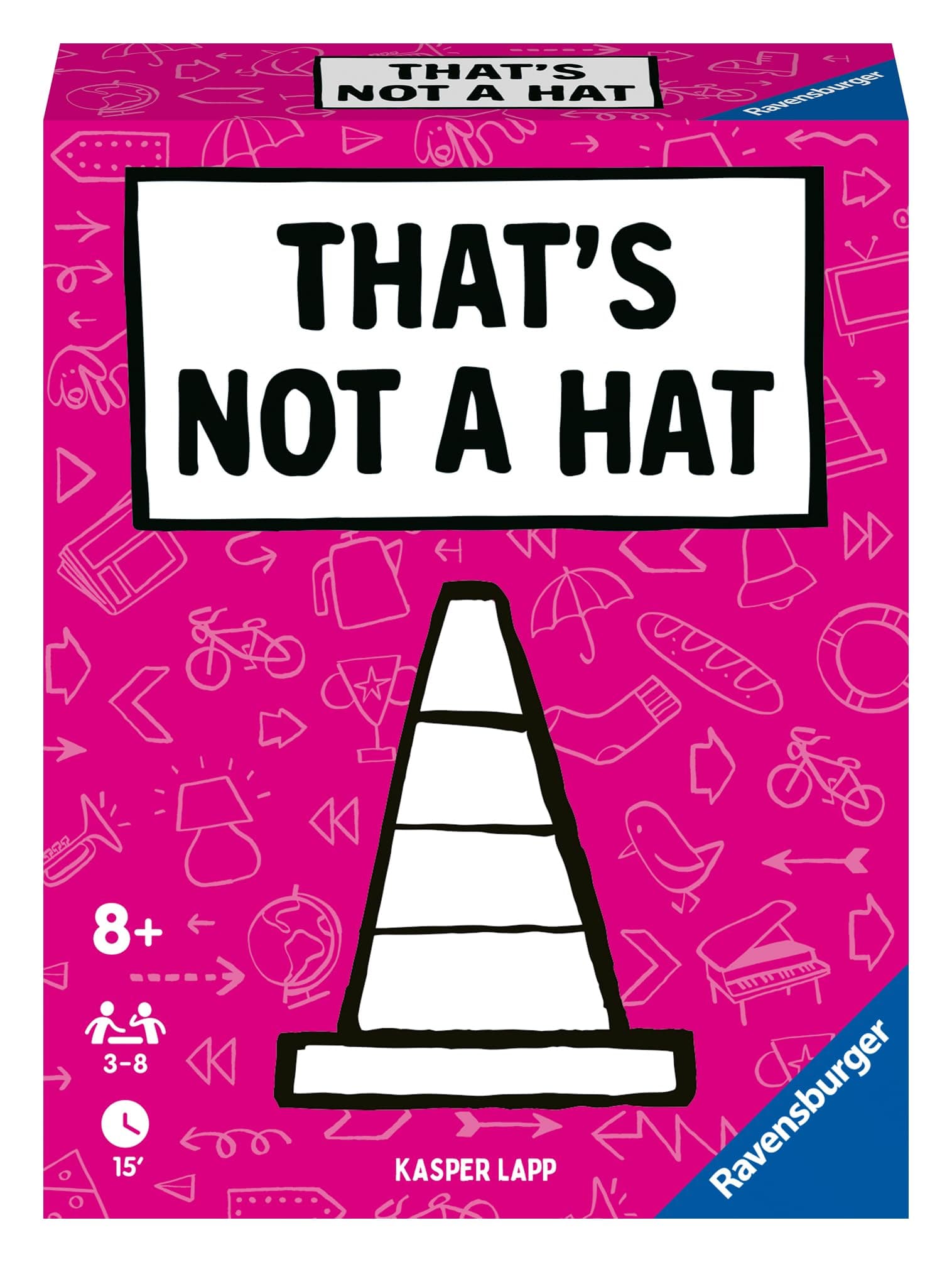 Ravensburger - That's Not a Hat - Jeu de Société Famille - Ambiance Mémoire Bluff - 3-8 Joueurs dès 8 Ans - Jeu de Cartes Nomade - 20954 - Image 10