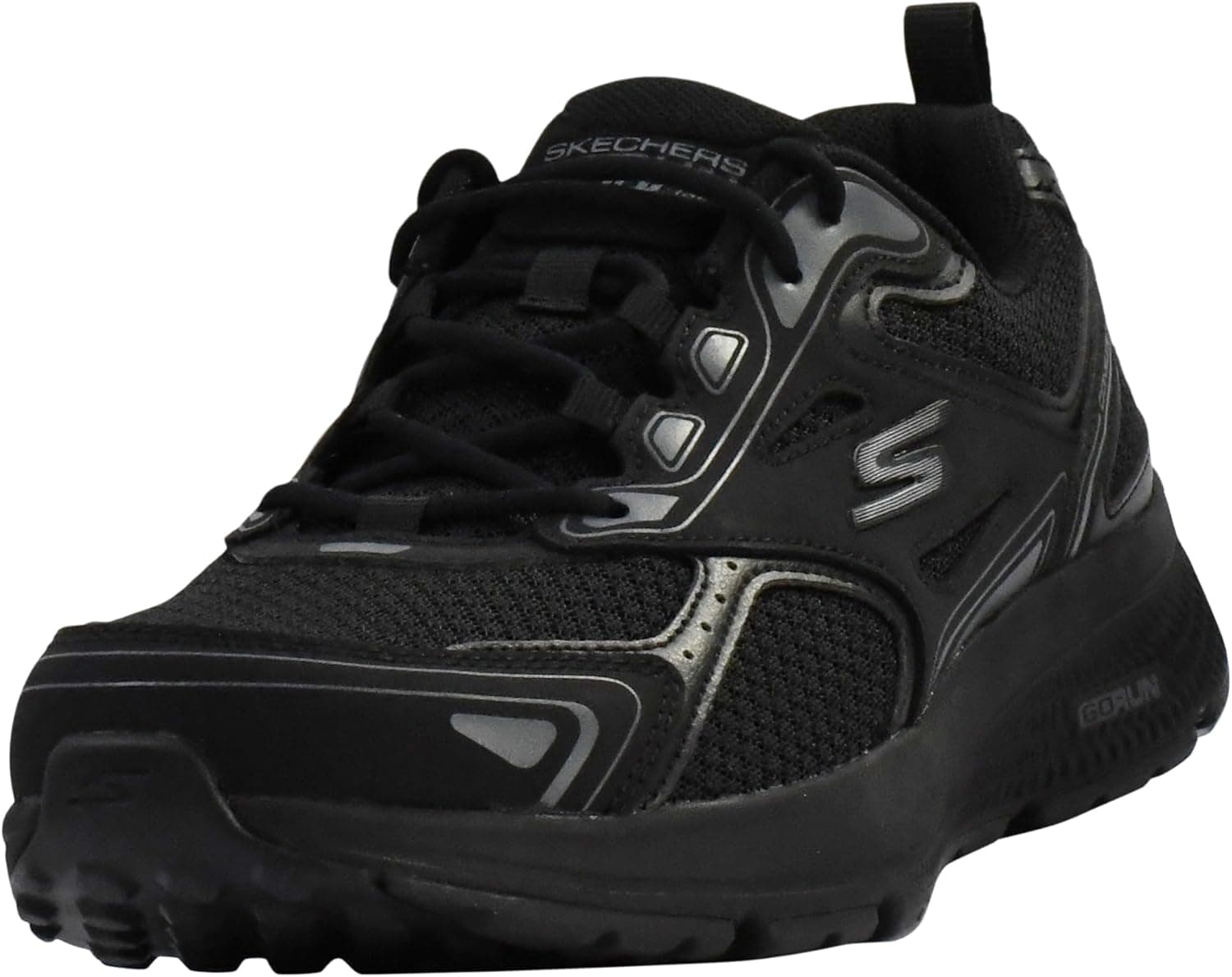 Skechers Skechers Homme GO Run CONSISTENT Baskets, Noir, 44.5 EU