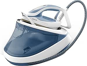 Tefal GV9710 Pro Express Ultimate Steam Generator | 7.6 bar steam pressure | Constant steam output: 155 g/min | Steam boost effect: 580 g/min | No settings | Vertical steam function |