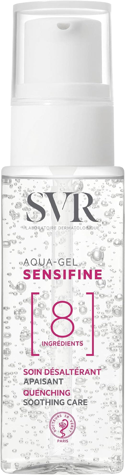 SVR - Sensifine Aqua-Gel - Sensifine Range - Intense Hydration and Immediate Soothing - For Sensitive Skin - Normal to Combination Skin - Aloe Vera 30%, Panthenol - 40ml - Image 1