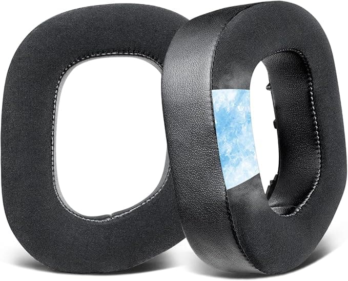 SOULWIT Cooling Gel Foam Cushion Pads for Corsair HS80 MAX/HS80 RGB USB Wired/HS 80 RGB Wireless Gaming Headsets with High Density Noise Isolation Foam - Image 1