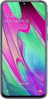 2019 Samsung Galaxy A40 Dual SIM 64GB - Black (Refurbished)