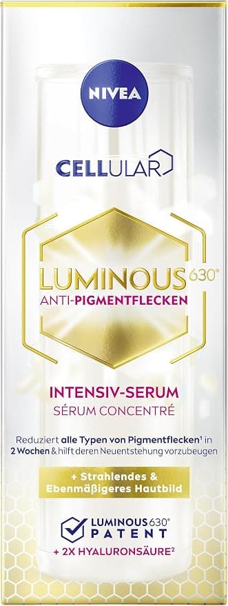 NIVEA LUMINOUS630 Intensive Face Spot Serum with Thiamidol for a More Even and Radiant Complexion, Pigment Spot Serum (30ml) - Image 1