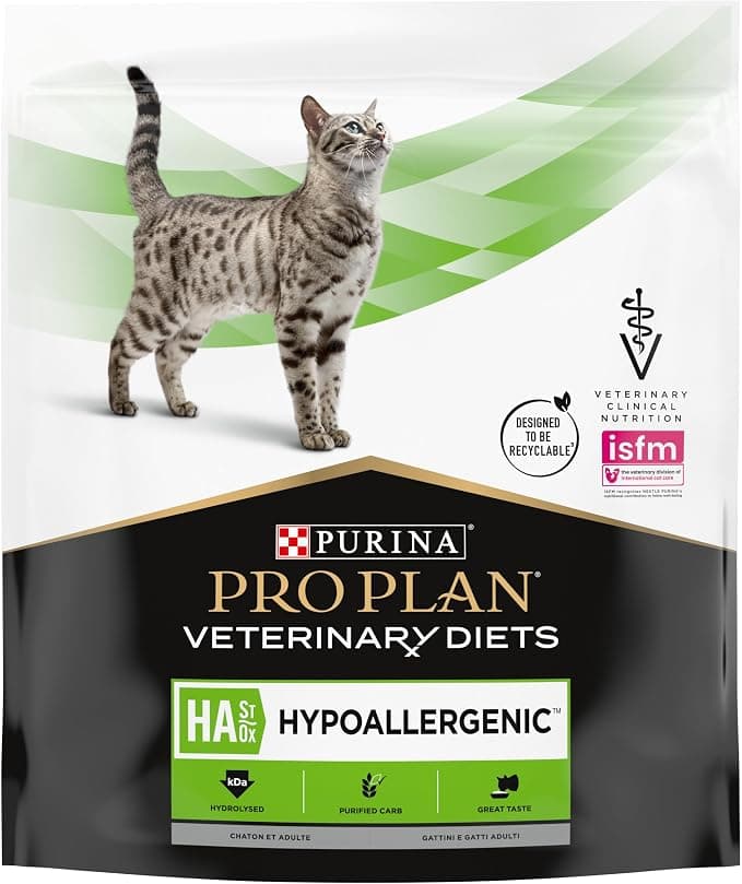 PURINA Pro Plan Veterinary Diets HA Hypoallergenic | 325g | Complete Dietary Food for Kittens and Cats Adults | to Reduce Food Intolerances