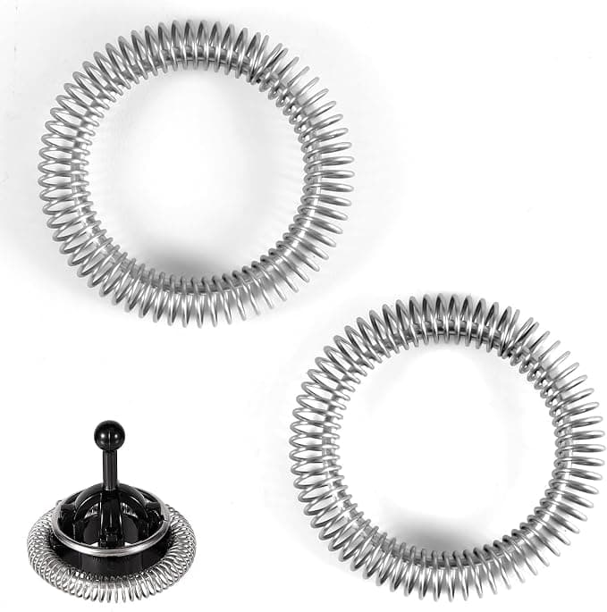2pcs Spiral Springs for Nespresso Aeroccino Whisk 3/4/Plus, Whisk Milk Frother Stainless Steel Spirals Accessories for Nespresso Whisks Milk Frothers - Image 1