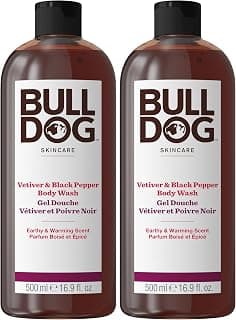 Bulldog Vetiver/Black Pepper Shower Gel (Pack of 2)