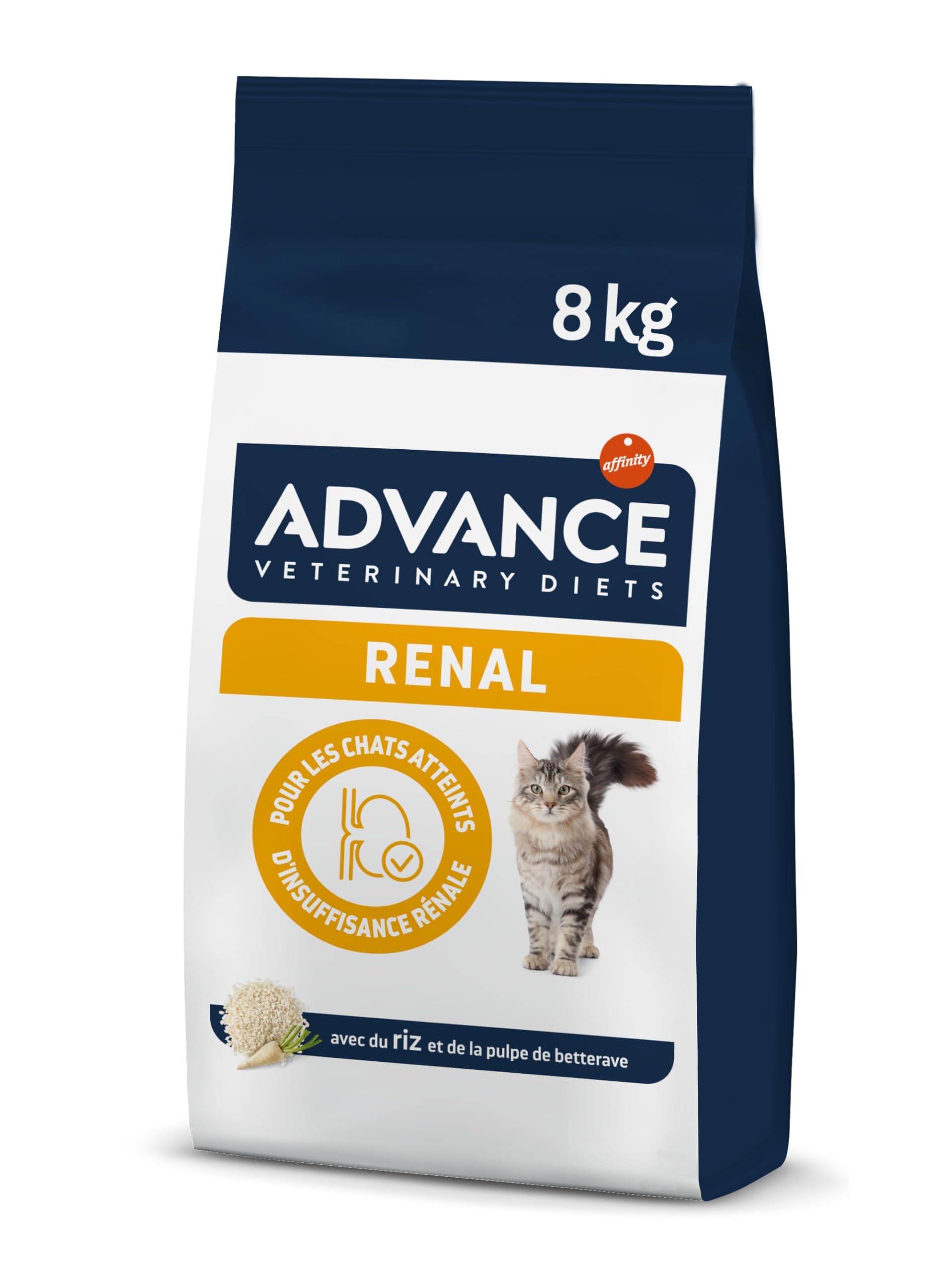 Advance Veterinary Diets Renal Failure - Dry Food for Cats with Chronic Kidney Disease - 8 kg - Image 2