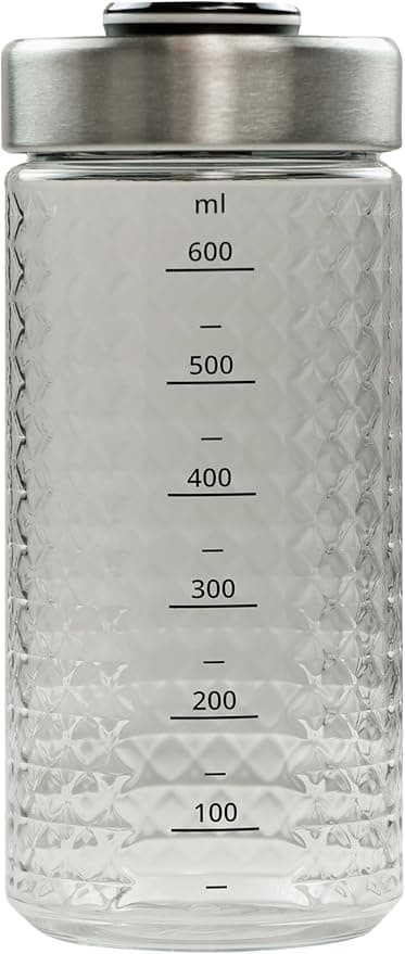 Krups KRUPS Milk Jug 600 ml – Creamy Milk Foam – Compatible with KRUPS Automatic Espresso Machines – Cappuccino, Latte Macchiato, Caffe Latte – XS804000 Accessory