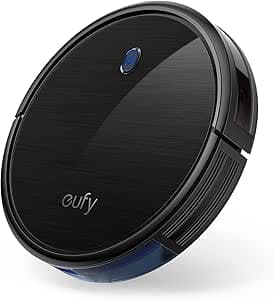 eufy by Anker Robot Vacuum Cleaner RoboVac 11S Slim-Autonomous Super Thin Silent Suction Power 1300 Pa, BoostIQ Technology, 100 Minutes Autonomy AK-T2108311 Black