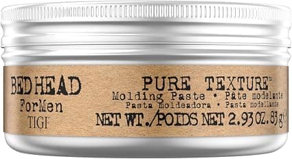 Bed Head for Men by TIGI Pure Texture, Textured Shaping Wax for Men with Strong Hold 83g - Image 1