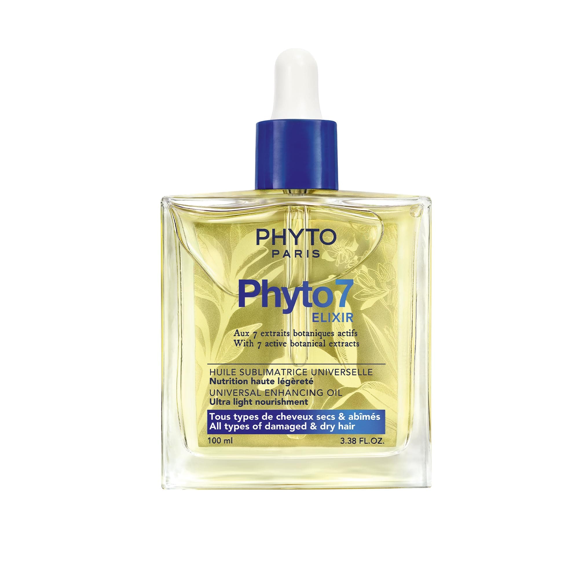 Phyto Paris Phyto 7 Universal Sublimating Oil - Dry to Very Dry Hair - Multi-Use Hair Care: Nutrition, Styling and Finishing - 99% Natural Ingredients - Image 9