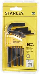 STANLEY 0 69 253 Set of 10 male wrenches 1.5 to 10 mm