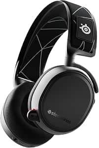 SteelSeries Arctis 9 Dual Wireless Gaming Headset - 2.4GHz Lossless Audio + Bluetooth for PC, Playstation 5 and PS4