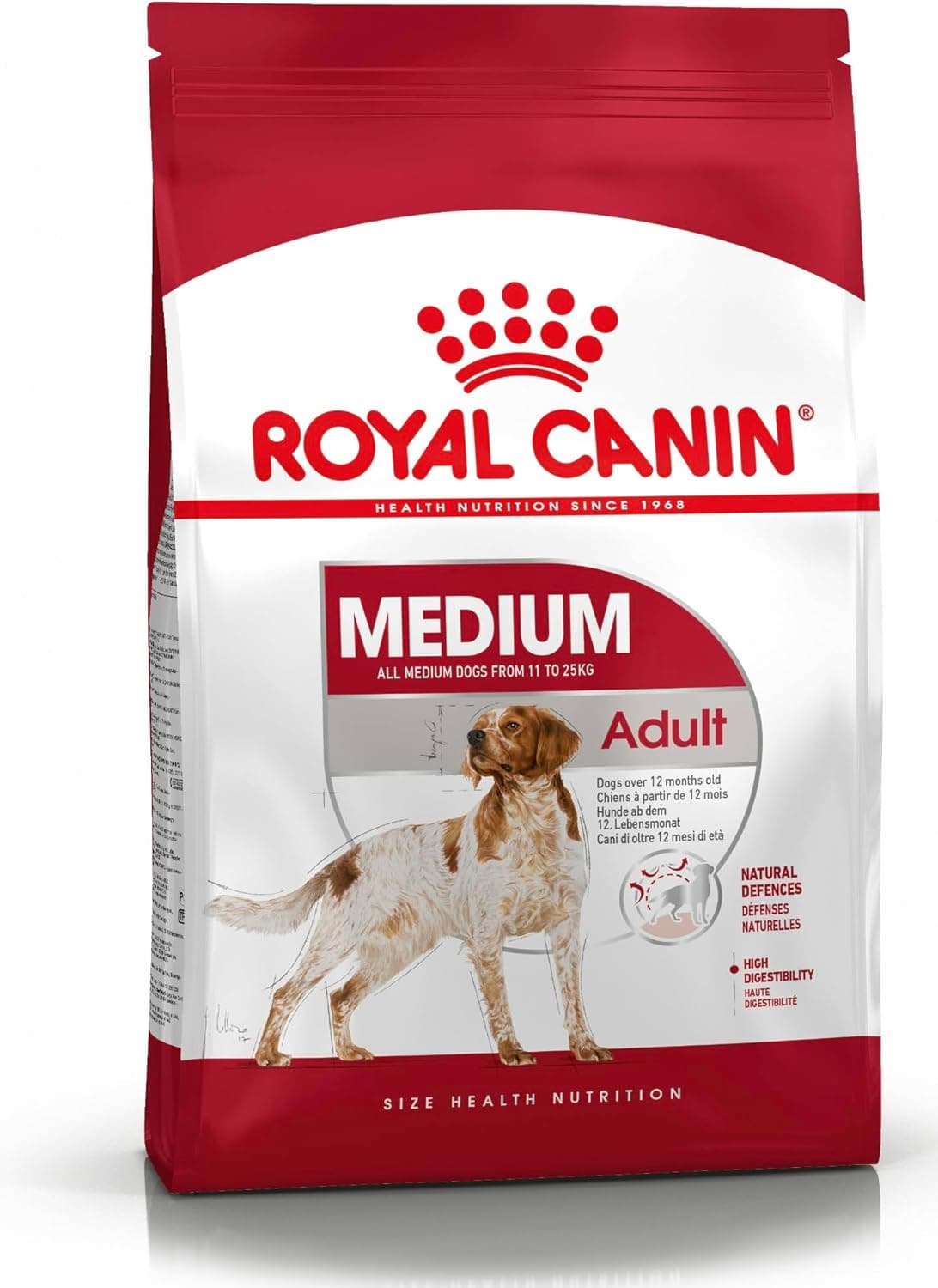 Royal Canin ROYAL CANIN® Croquettes pour chiens adultes de taille moyenne 4 kg