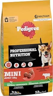 Pedigree Professional Nutrition Sec pour Petits Chiens Bœuf et légumes 12 kg