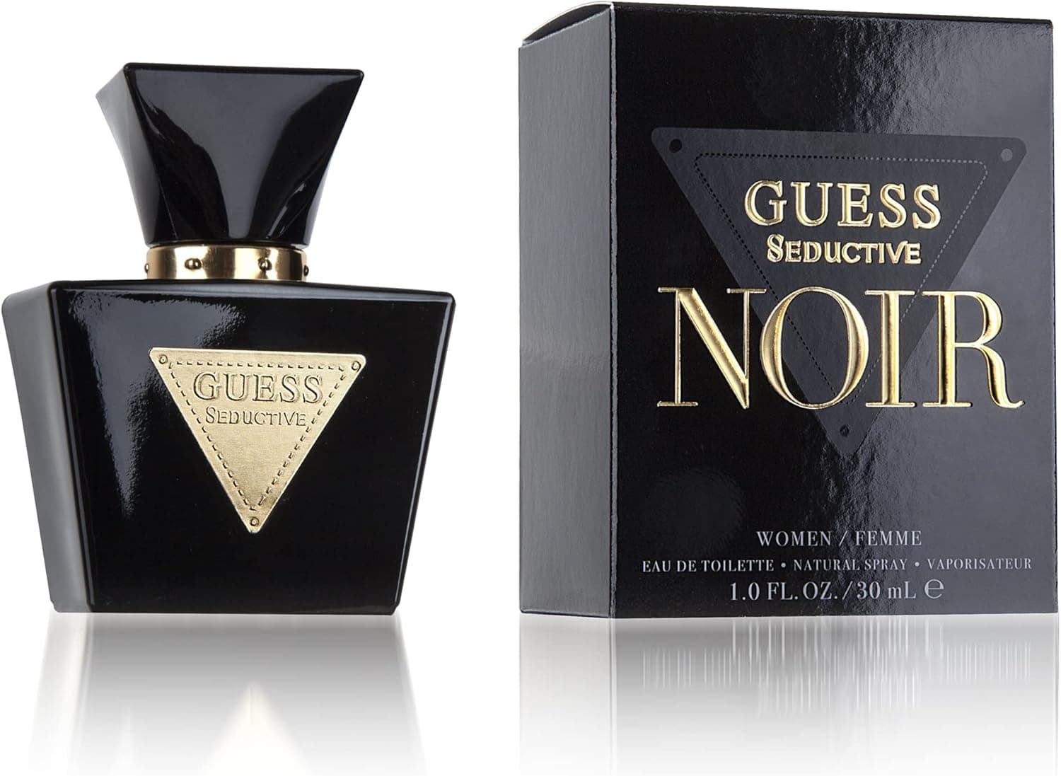 Guess GUESS Seductive Noir, Eau de Toilette pour Femme, Parfum Floral, Parfum Sensuel Longue Durée