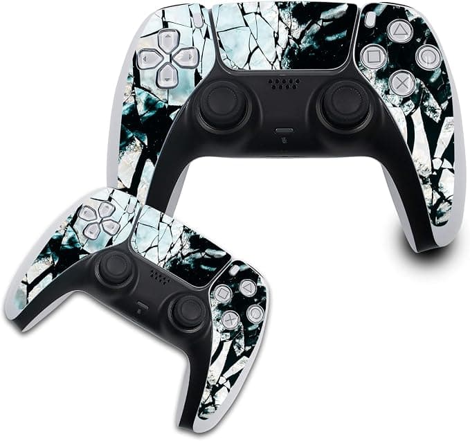 Finest Folia Design Cover R140 - Vinyl Protective Film for Gamepad Controller Housing (Controller Game, #18, Broken Ice) - Image 1
