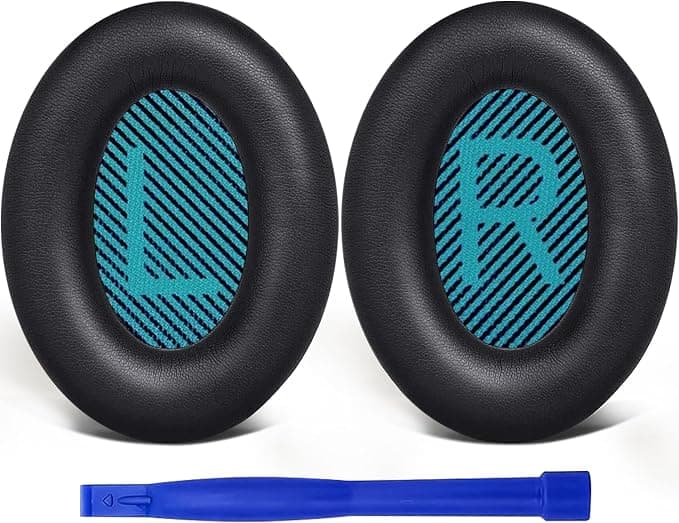 SoloWIT Ear Pads for Bose Headphones, Replacement Cushion for Bose QuietComfort 15 QC15 QC25 QC2 QC35/Ae2 Ae2i Ae2w/SoundTrue & SoundLink Around-Ear Series - Image 1