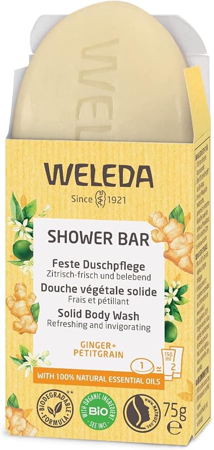 Weleda - Weleda Ylang Ginger + Petitgrain Shower Loaf - 75g