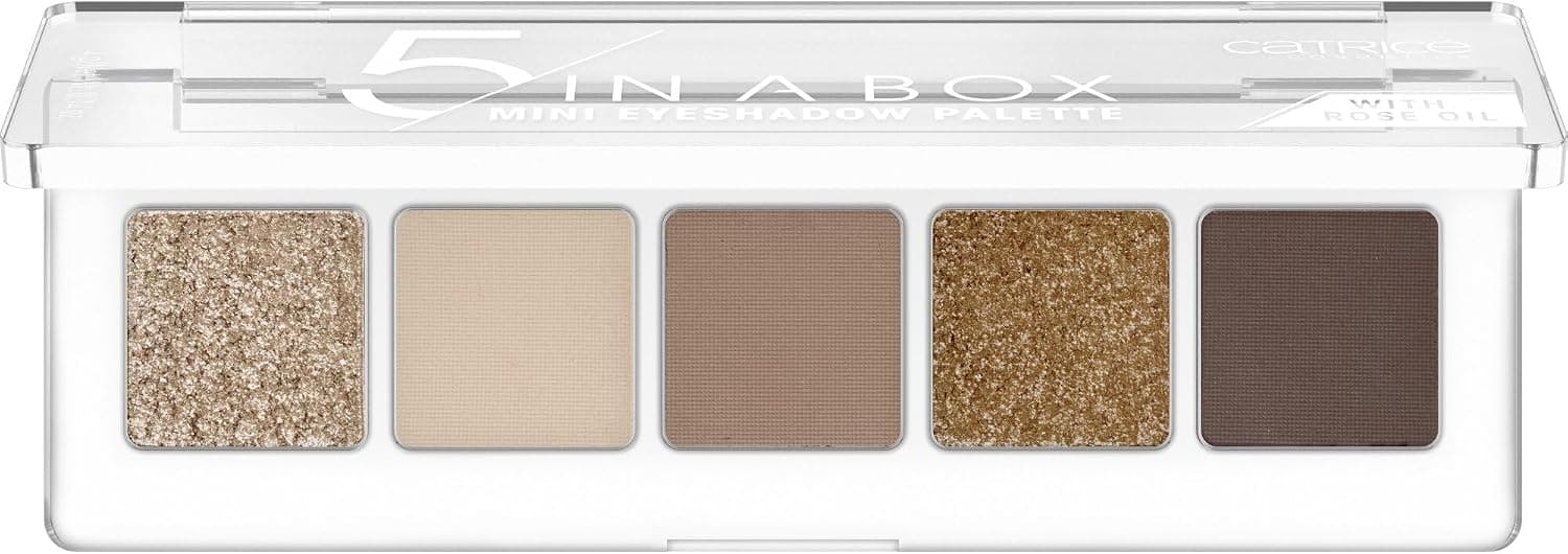 Catrice - Mini Palette Fards à Paupières 5 In A Box - 10 Golden Nude Look