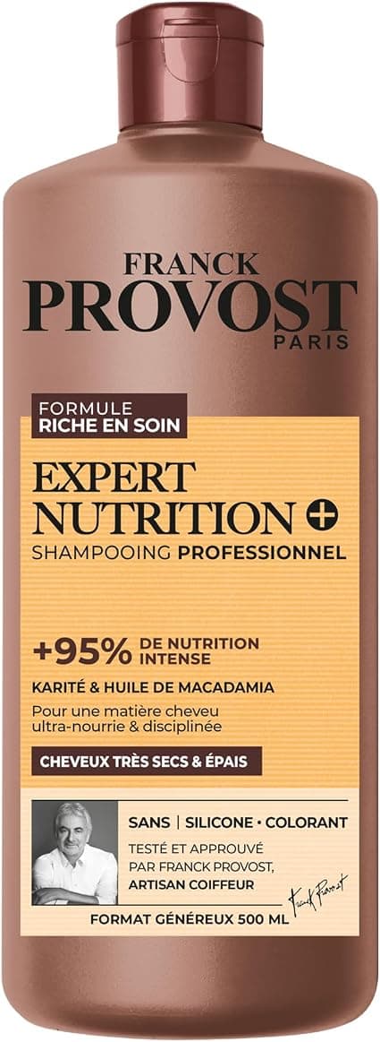 Franck Provost Expert Nutrition+ Shampoo 500ml - Image 1