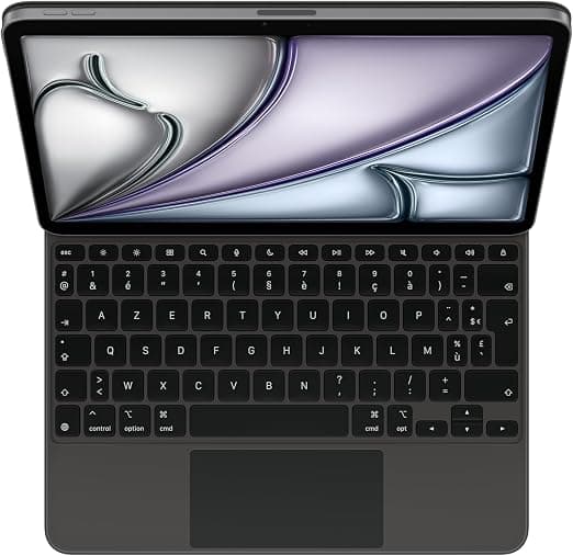 Apple Magic Keyboard for iPad Air 11-inch (M3) - French - Black - Image 1