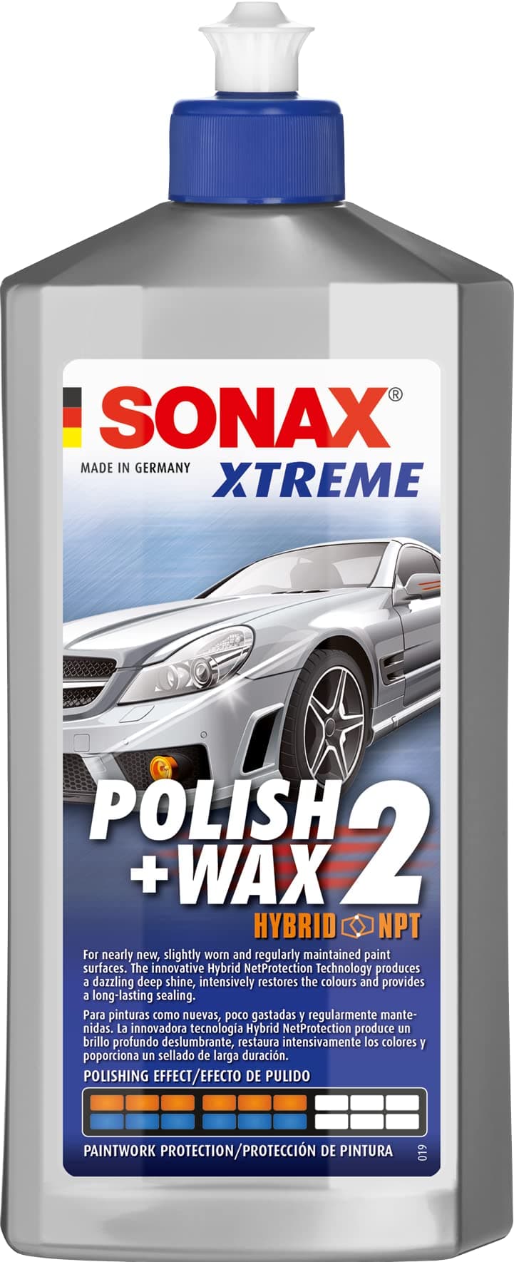 SONAX SONAX XTREME Polish+Wax 2 (500 ml) for new or slightly weathered and regularly maintained paints | Ref: 02072000