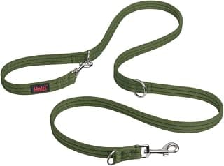 Training Leash - 7 Functions Designed to Help You Train and Walk Your Dog, Double Ended Dog Training Leash for Dogs and Puppies (Small, Forest Green, 2m)