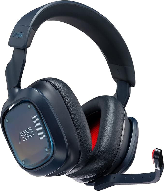 Logitech G Astro A30 LIGHTSPEED Wireless Gaming Headset, Bluetooth, Dolby Atmos, Detachable Mic, 27 Hour Battery, USB Charging, PS5, PS4, Xbox, Nintendo Switch, PC, Android - Blue - Image 1