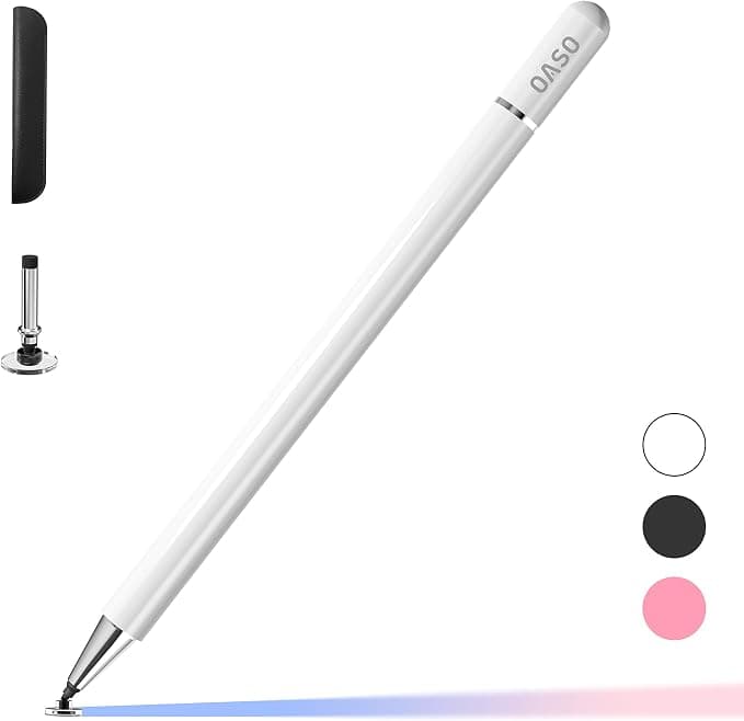 Stylus for All Touch Screens, Universal Capacitive Pen Pencil Style for Apple iPad/Pro/Mini/Air/iPhone/Samsung/Galaxy/Tab A7&S7/Fire HD Tablet