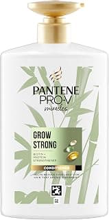 Pantene Pro-V Miracles Grow Strong Après-shampooing de croissance des cheveux pour femme avec biotine et bambou avec pompe pour réduire la chute des cheveux (modèle épuisé)