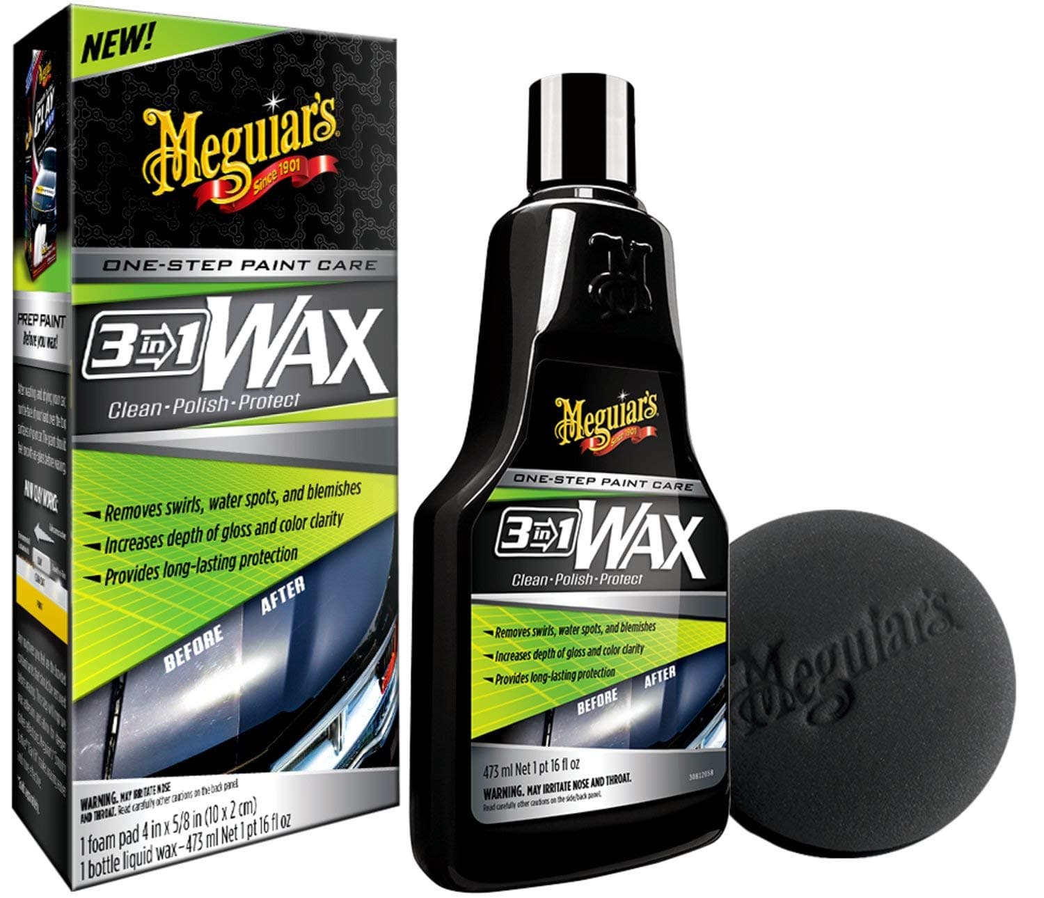 Meguiar's Meguiar's G191016EU 3-in-0.0 Polish Wax 473ml