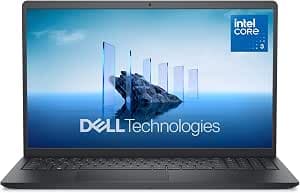 Dell 15 x Laptop DC15250 15.6 Inch FHD 120Hz, Intel Core i3-1300U, 8GB DDR4 RAM, 512GB SSD, Intel UHD, Windows 11 Home, AZERTY Keyboard – Carbon Black
