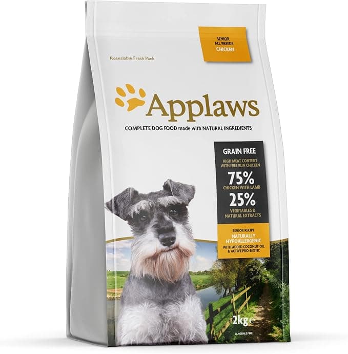 Applaws Dry Dog 2kg Bag Chicken All Breeds Senior - Image 1