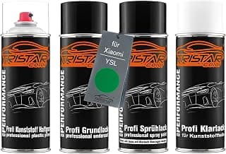 TRISTARcolor Ensemble de bombes de peinture Peinture voiture pour pare-chocs en plastique pour Xiaomi YSL Yun Shan LV Metallic Internal