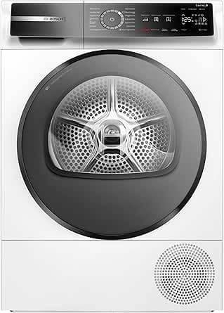 Bosch WQB245B40, Stiftung Warentest GUT (2.5)*, Smart Heat Pump Dryer 9kg, AutoDry Sensor Controlled Drying, SmartDry Automatic Program, LED Display, Capacitor          [Energy Class C]