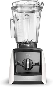 Vitamix A2500 Ascent Series Smart Blender Professional Grade 1 oz Low Profile Container White