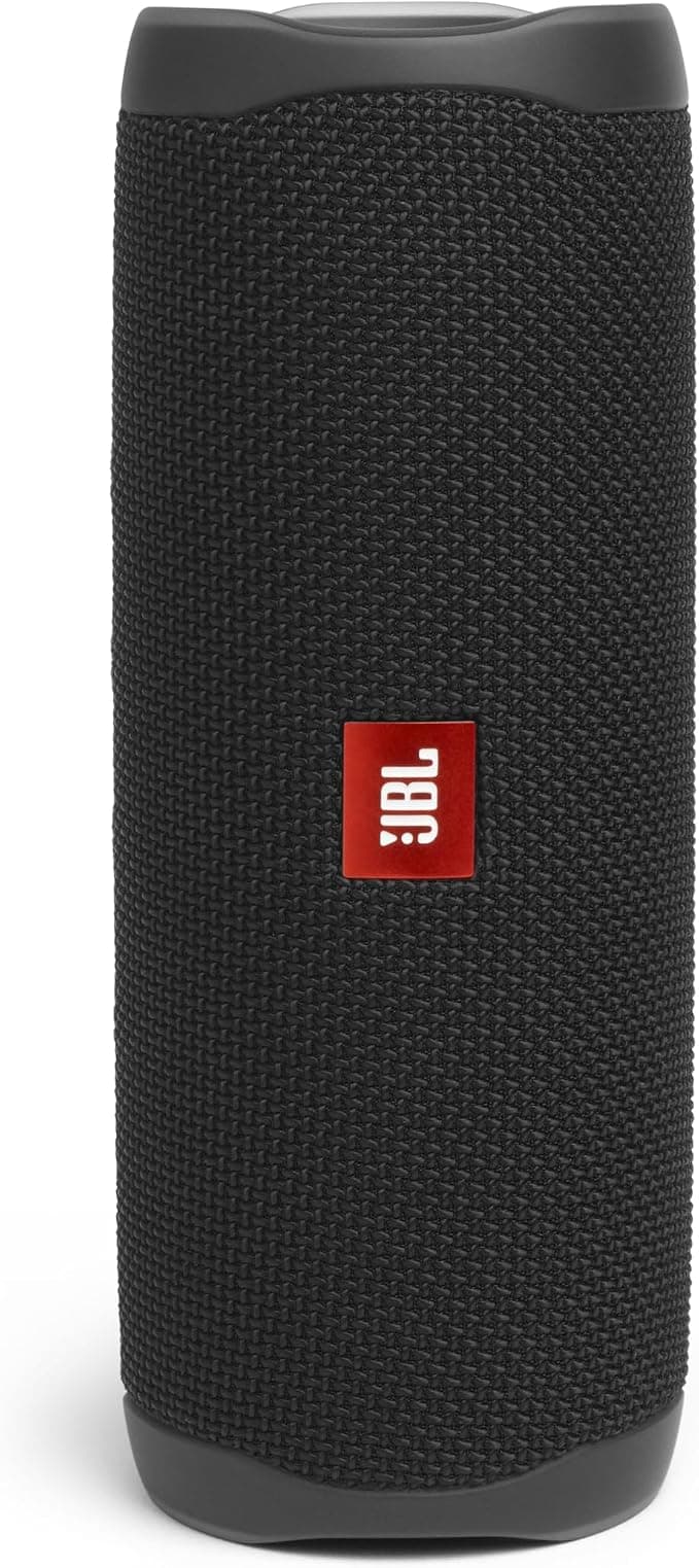 JBL Flip 5 Waterproof Portable Bluetooth Speaker for Pool & Beach - 12 Hours of Battery Life - Unique JBL Sound - Black