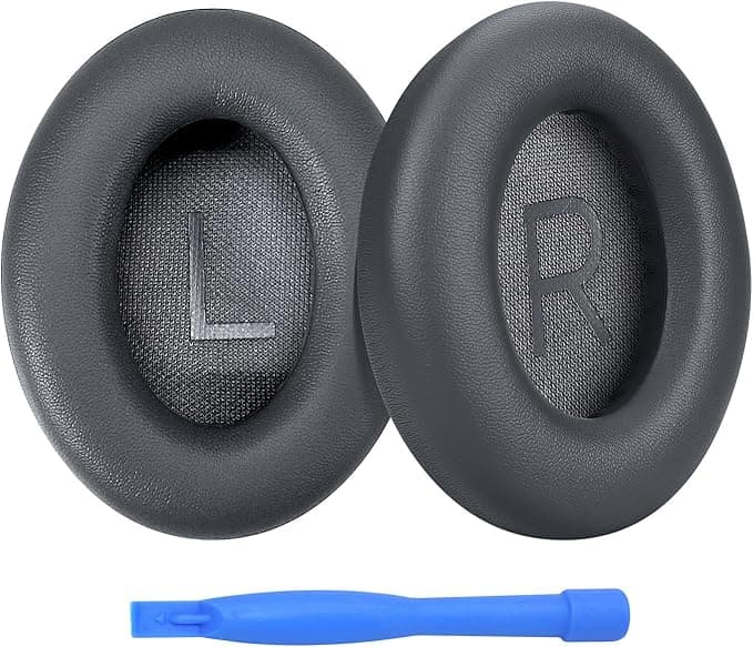 Replacement Ear Pads for Bose NC700 / Bose 700 Noise Cancelling Headphones by MMOBIEL - Memory Foam and Protein PU Cushion - Replacement Ear Pads - Dark Grey