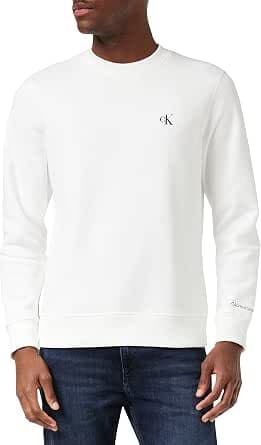 Calvin Klein Sweat-Shirt Homme CK Essential sans Capuche