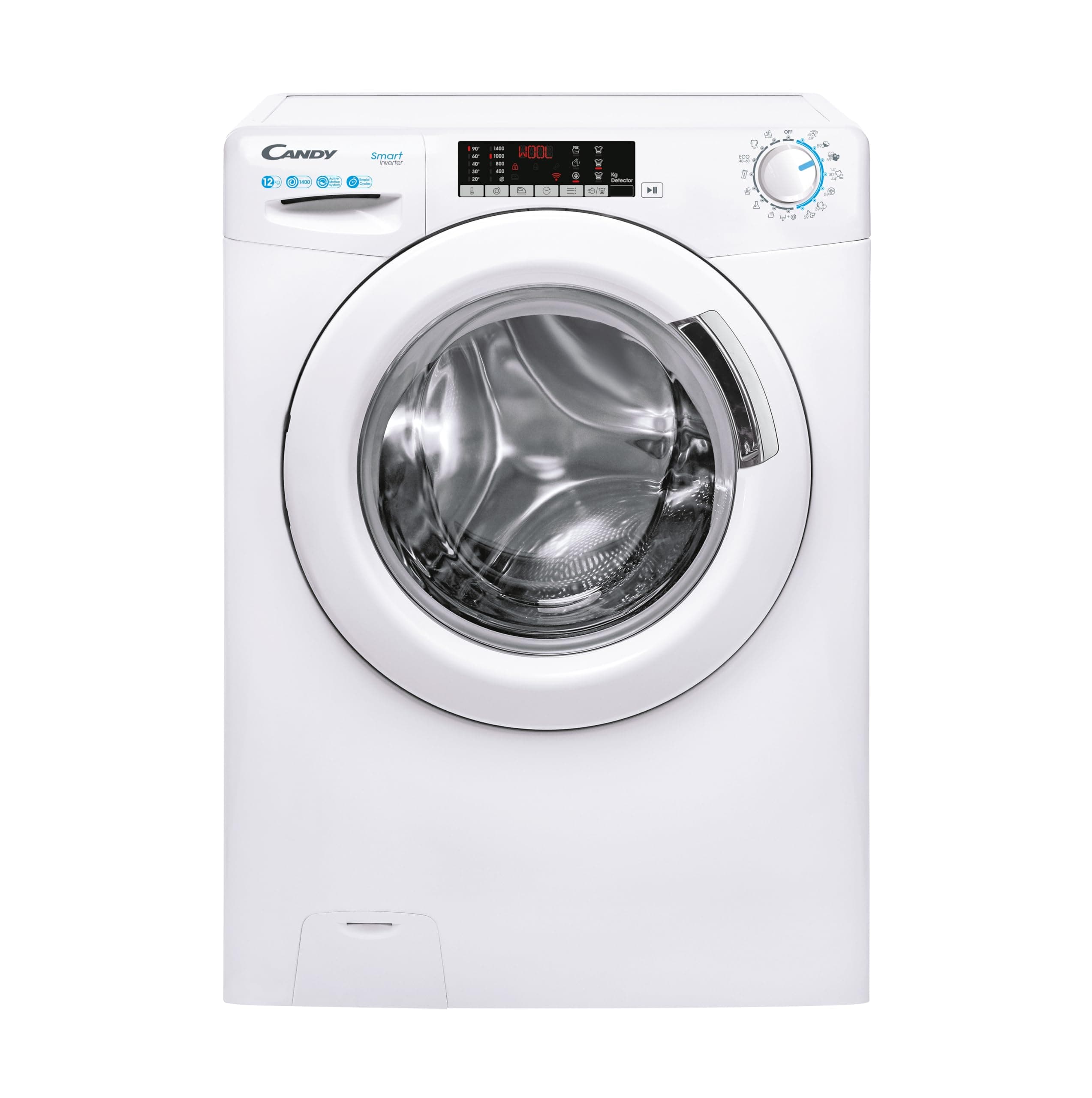 Candy CANDY Washing machine CS1412TME/FR - 12 kg, 1400 rpm, Inverter motor, Class B, White