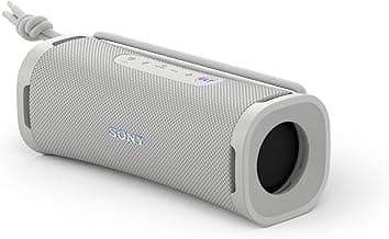 Sony ULT Field 1 - Enceinte Portable sans Fil Bluetooth ULT Power Sound, Basses Profondes, IP67, étanche à l'eau/poussière et antichocs, Batterie 12h, Prise d'appel, extérieur, Voyage - Blanc Cassé