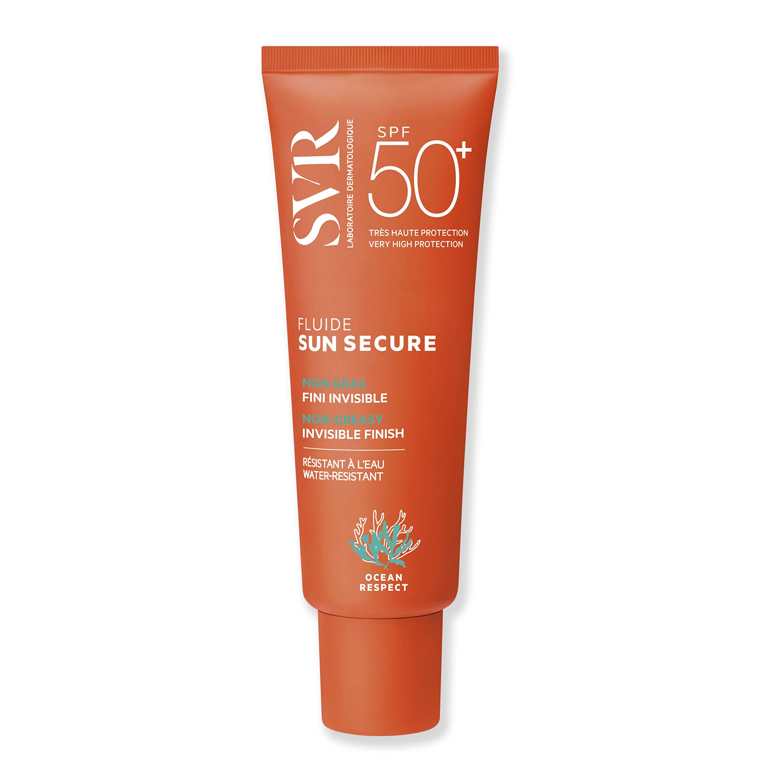 SVR - Sun Secure Fluide SPF50+ - Fluide solaire invisible toucher sec – Très haute protection UVA, UVB, infrarouge & lumière visible – Peaux sensibles – Niacinamide, Vitamine E – 50 ml - Image 10