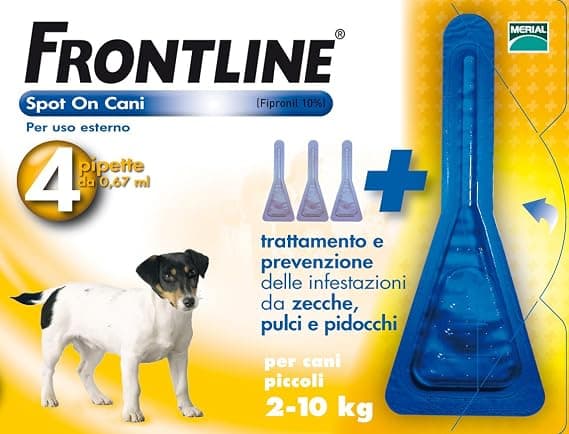 Frontline Spot-On kg.02 - 10 Small Dogs (3 + 1) Pack of 1PZ - Image 1