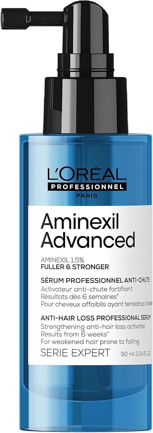 L'Oreal Professionnel Anti-Loss Strengthening Serum - Voluminous & 87% Stronger Hair from 6 Weeks - Silicone-Free - 90 ml