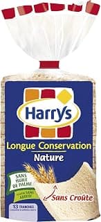 Long shelf life bread without crust - The package of 325 g